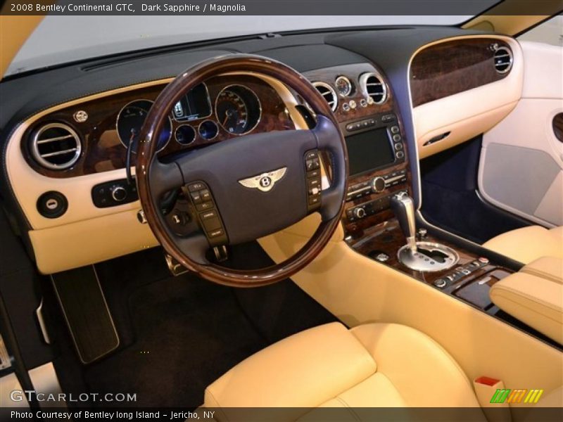 Dashboard of 2008 Continental GTC 