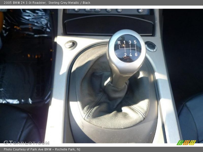 Sterling Grey Metallic / Black 2005 BMW Z4 3.0i Roadster