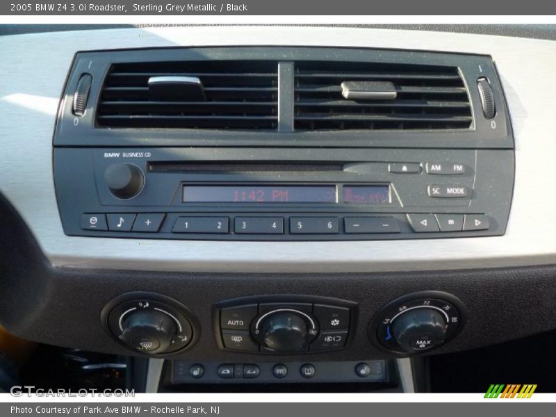Sterling Grey Metallic / Black 2005 BMW Z4 3.0i Roadster
