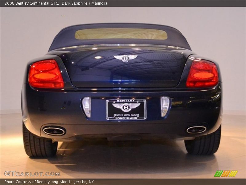 Dark Sapphire / Magnolia 2008 Bentley Continental GTC
