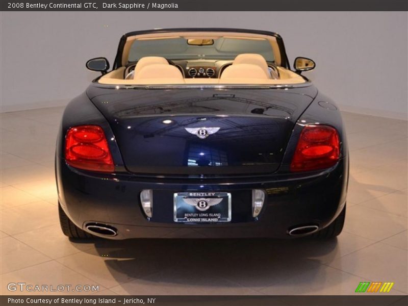 Dark Sapphire / Magnolia 2008 Bentley Continental GTC