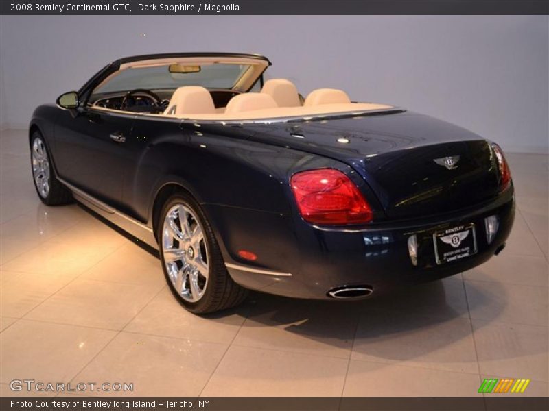 Dark Sapphire / Magnolia 2008 Bentley Continental GTC