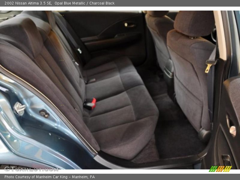 Opal Blue Metallic / Charcoal Black 2002 Nissan Altima 3.5 SE