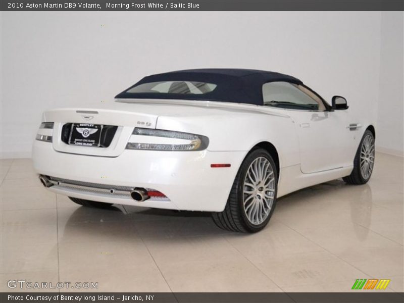  2010 DB9 Volante Morning Frost White