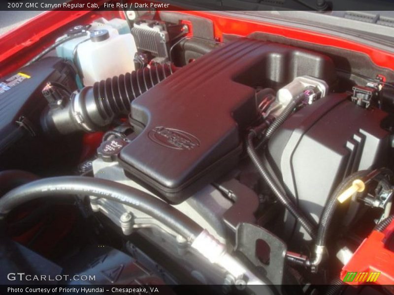 2007 Canyon Regular Cab Engine - 2.9 Liter DOHC 16-Valve VVT 4 Cylinder