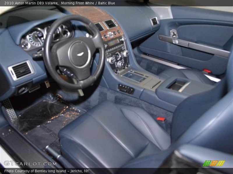 Baltic Blue Interior - 2010 DB9 Volante 