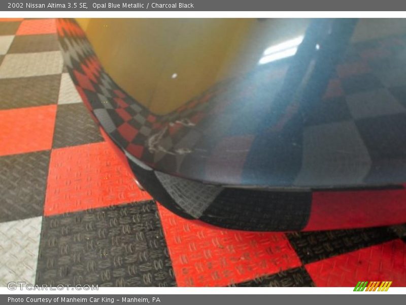 Opal Blue Metallic / Charcoal Black 2002 Nissan Altima 3.5 SE