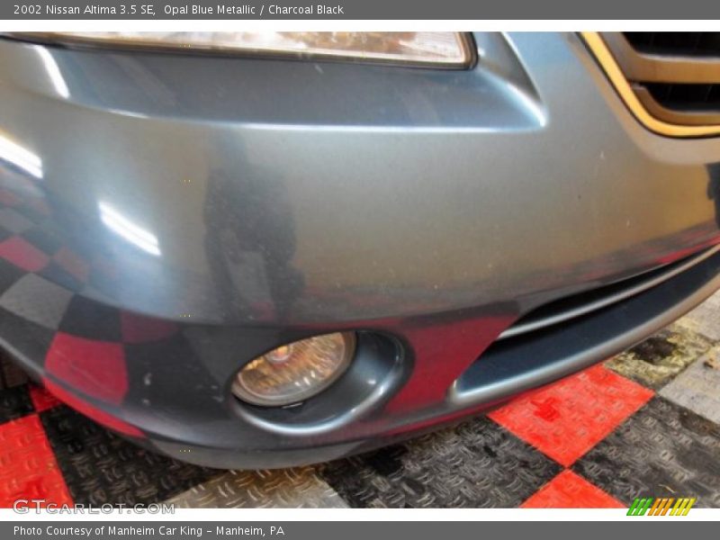 Opal Blue Metallic / Charcoal Black 2002 Nissan Altima 3.5 SE