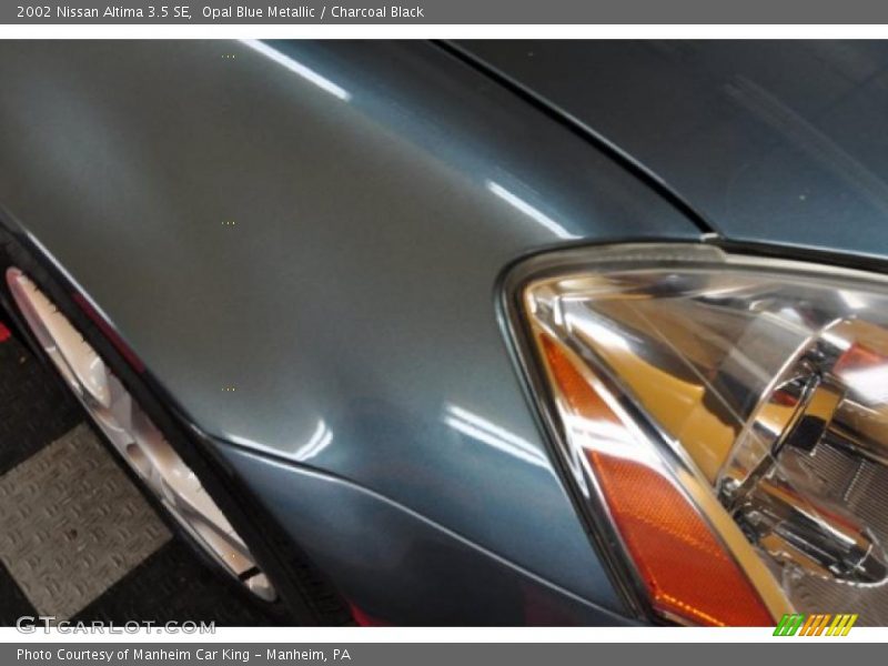 Opal Blue Metallic / Charcoal Black 2002 Nissan Altima 3.5 SE