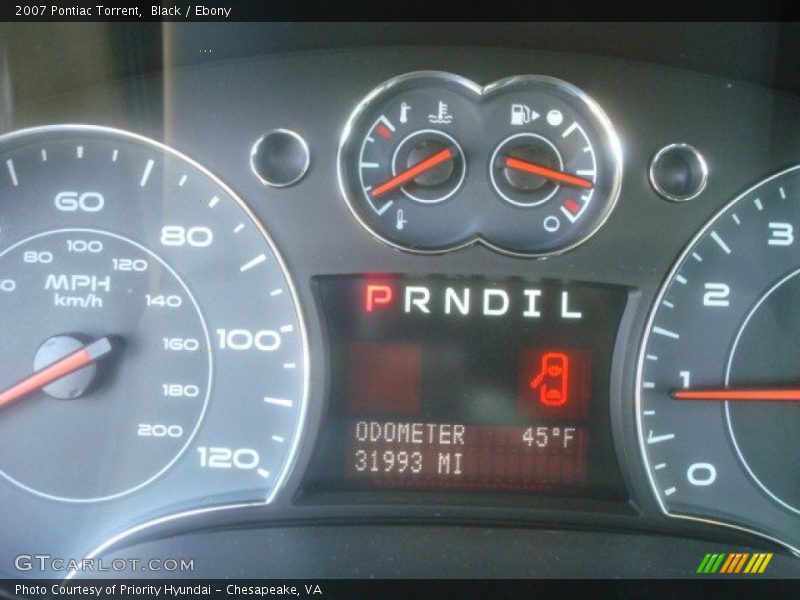 Black / Ebony 2007 Pontiac Torrent