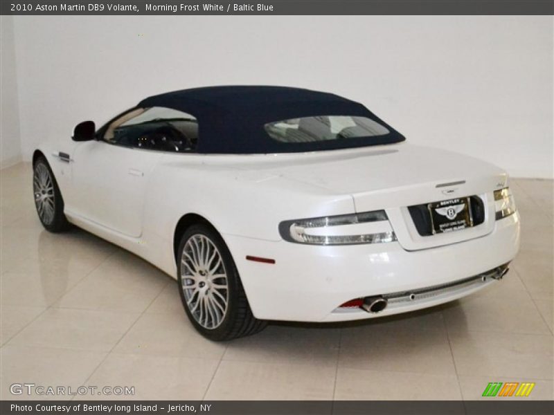  2010 DB9 Volante Morning Frost White