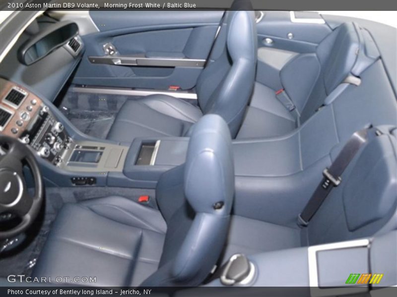  2010 DB9 Volante Baltic Blue Interior