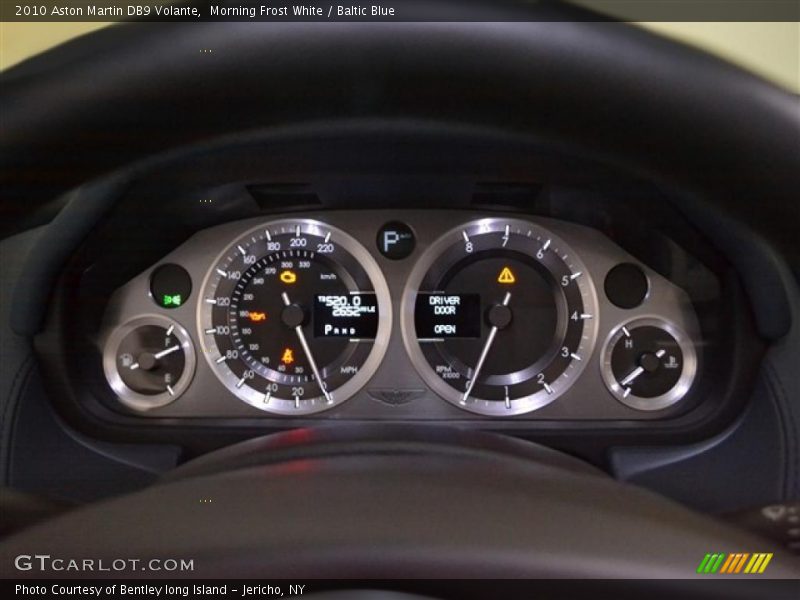  2010 DB9 Volante Volante Gauges