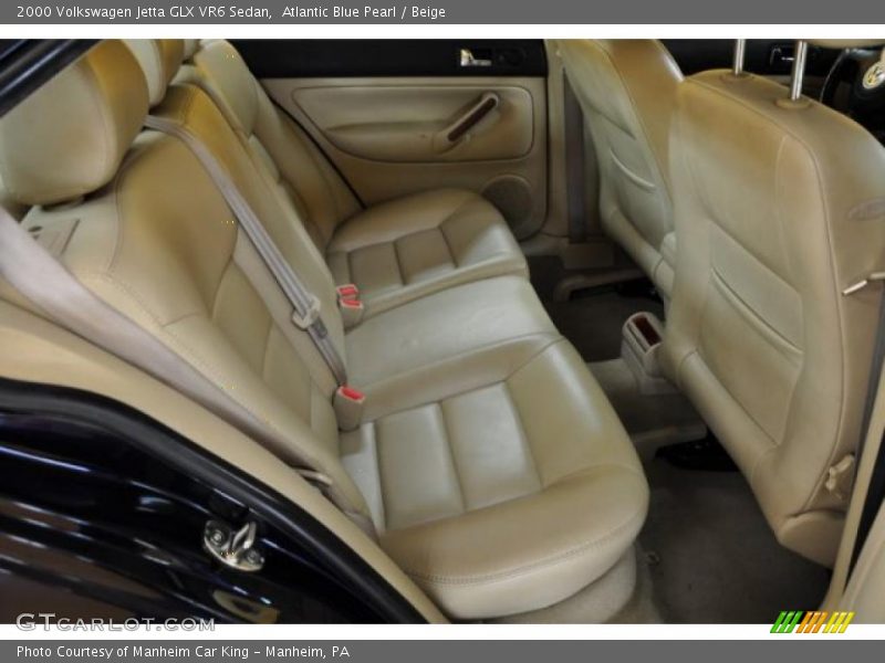Atlantic Blue Pearl / Beige 2000 Volkswagen Jetta GLX VR6 Sedan