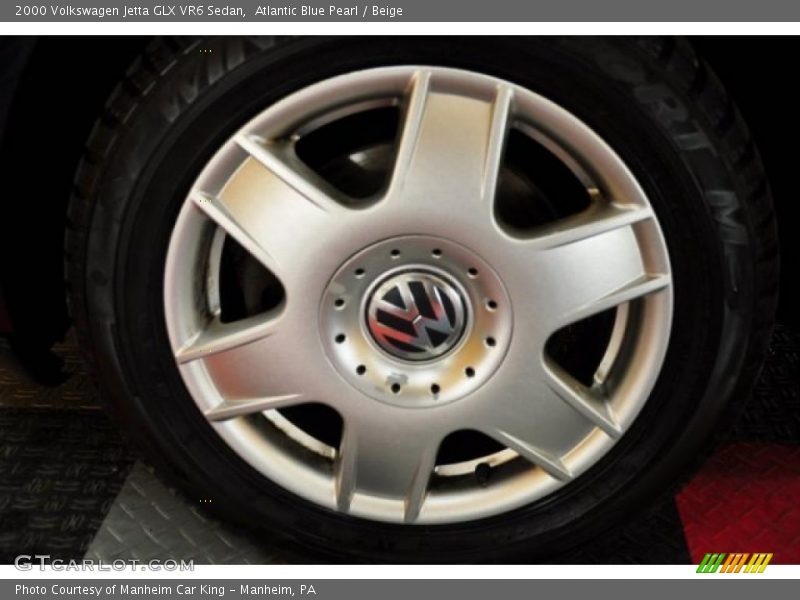 Atlantic Blue Pearl / Beige 2000 Volkswagen Jetta GLX VR6 Sedan