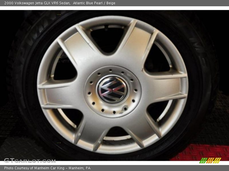 Atlantic Blue Pearl / Beige 2000 Volkswagen Jetta GLX VR6 Sedan