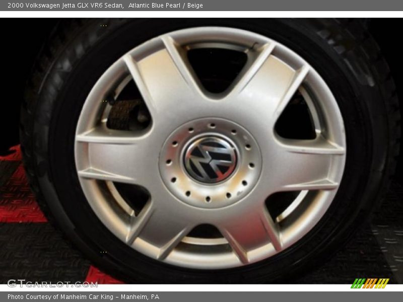 Atlantic Blue Pearl / Beige 2000 Volkswagen Jetta GLX VR6 Sedan