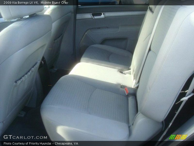 Midnite Blue / Gray 2009 Kia Borrego LX V6