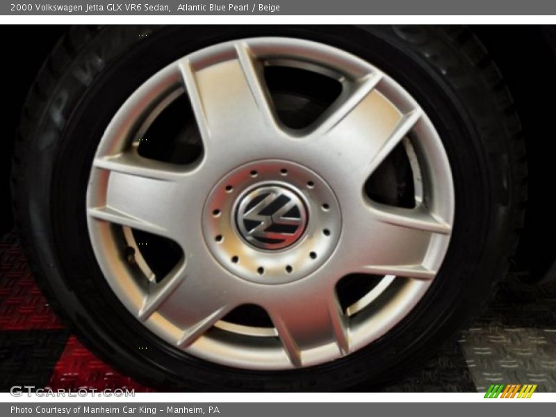 Atlantic Blue Pearl / Beige 2000 Volkswagen Jetta GLX VR6 Sedan