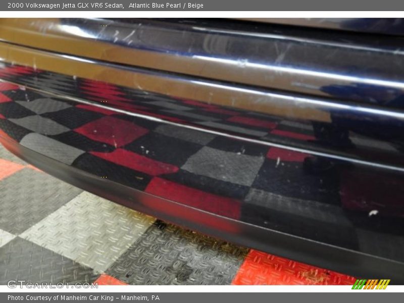 Atlantic Blue Pearl / Beige 2000 Volkswagen Jetta GLX VR6 Sedan