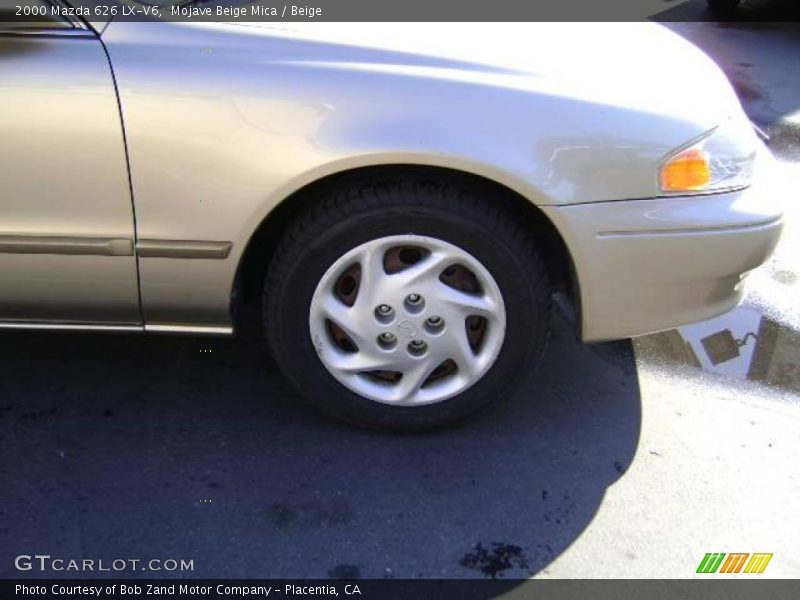 Mojave Beige Mica / Beige 2000 Mazda 626 LX-V6