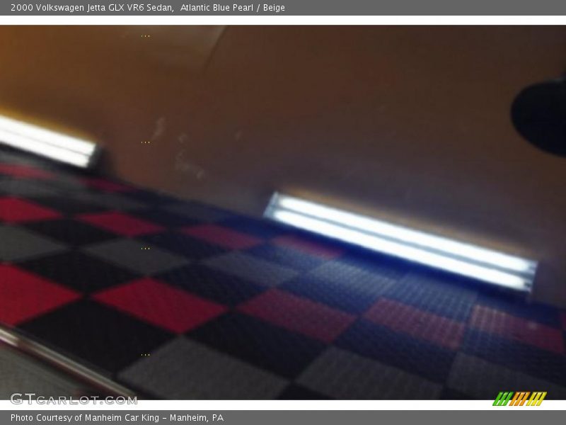 Atlantic Blue Pearl / Beige 2000 Volkswagen Jetta GLX VR6 Sedan