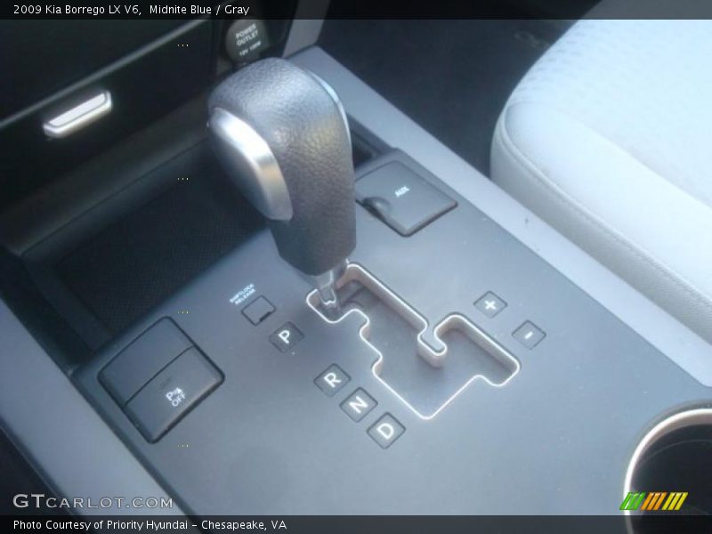 Midnite Blue / Gray 2009 Kia Borrego LX V6