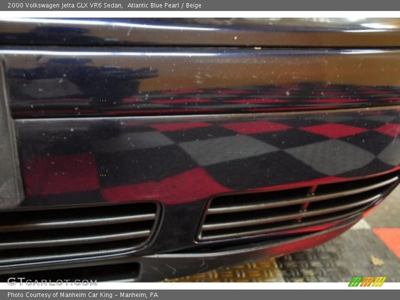 Atlantic Blue Pearl / Beige 2000 Volkswagen Jetta GLX VR6 Sedan