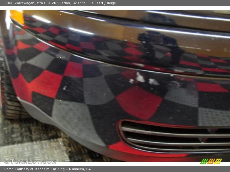 Atlantic Blue Pearl / Beige 2000 Volkswagen Jetta GLX VR6 Sedan