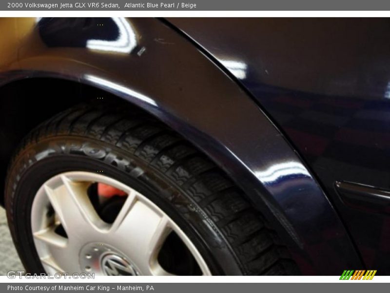 Atlantic Blue Pearl / Beige 2000 Volkswagen Jetta GLX VR6 Sedan
