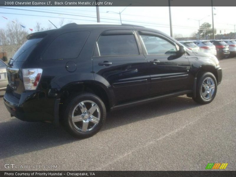 Black Granite Metallic / Light Gray 2008 Chevrolet Equinox LT