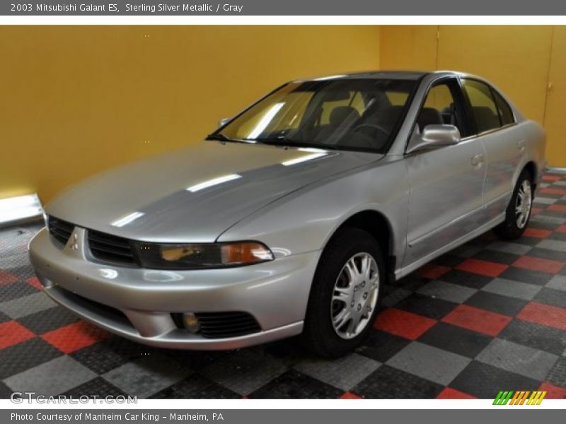 Sterling Silver Metallic / Gray 2003 Mitsubishi Galant ES