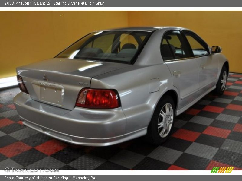 Sterling Silver Metallic / Gray 2003 Mitsubishi Galant ES
