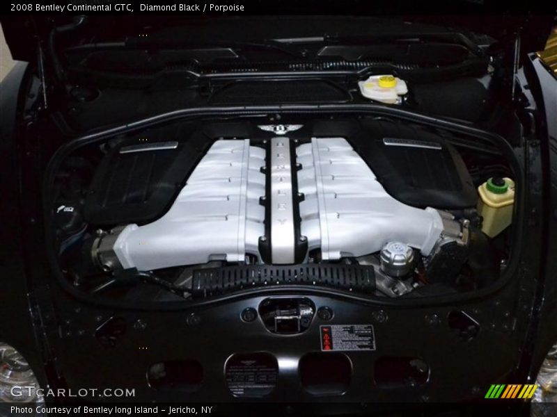  2008 Continental GTC  Engine - 6.0L Twin-Turbocharged DOHC 48V VVT W12