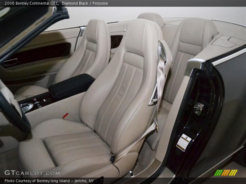 Diamond Black / Porpoise 2008 Bentley Continental GTC