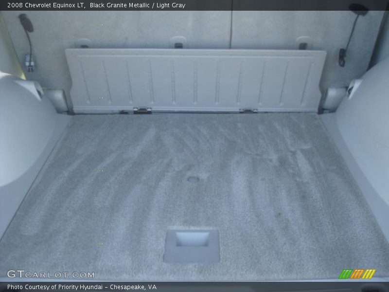 Black Granite Metallic / Light Gray 2008 Chevrolet Equinox LT
