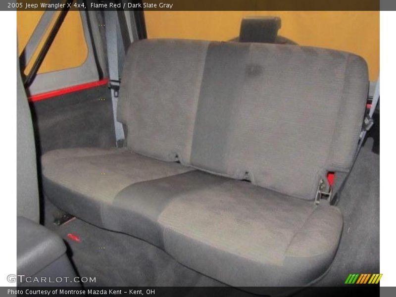 Flame Red / Dark Slate Gray 2005 Jeep Wrangler X 4x4