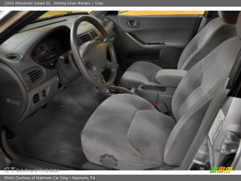 Sterling Silver Metallic / Gray 2003 Mitsubishi Galant ES