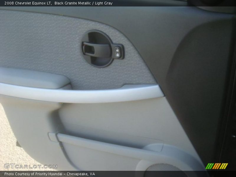 Black Granite Metallic / Light Gray 2008 Chevrolet Equinox LT