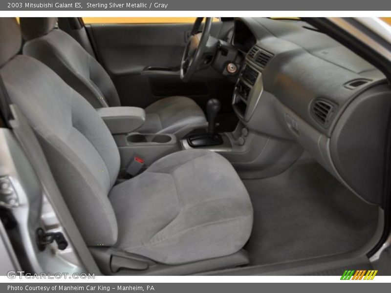 Sterling Silver Metallic / Gray 2003 Mitsubishi Galant ES