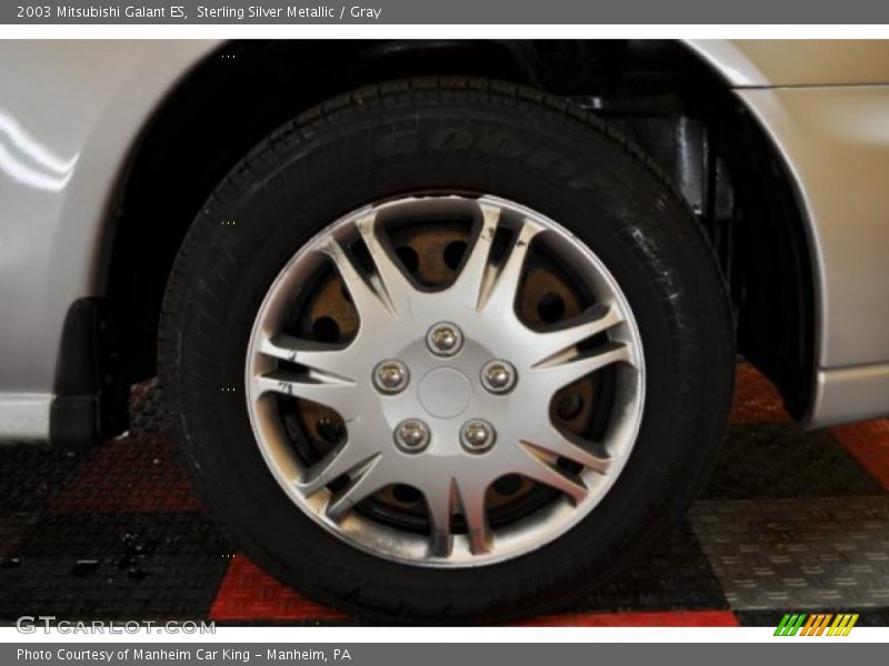 Sterling Silver Metallic / Gray 2003 Mitsubishi Galant ES