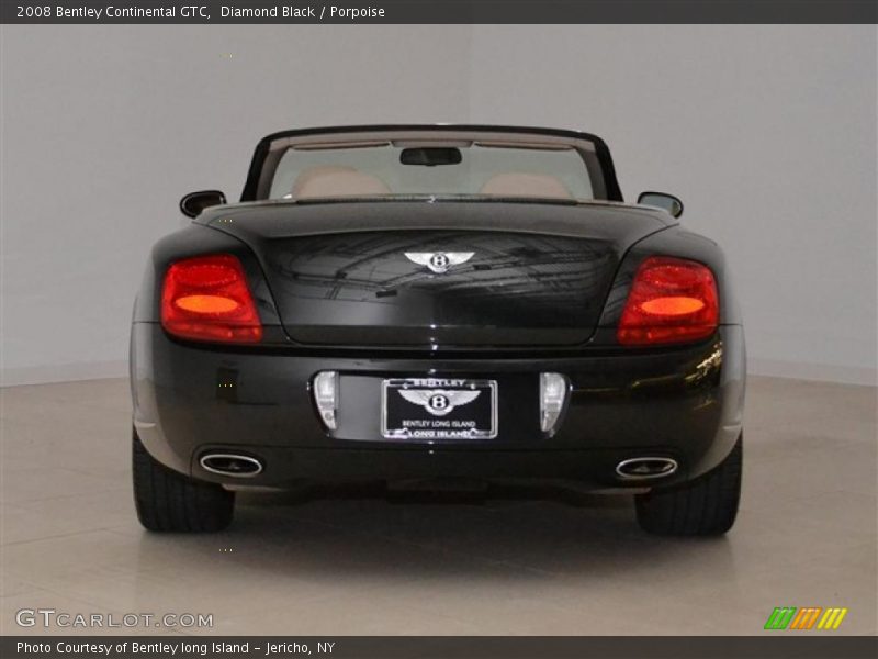 Diamond Black / Porpoise 2008 Bentley Continental GTC