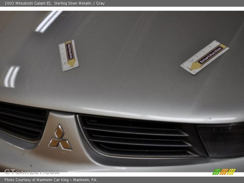 Sterling Silver Metallic / Gray 2003 Mitsubishi Galant ES