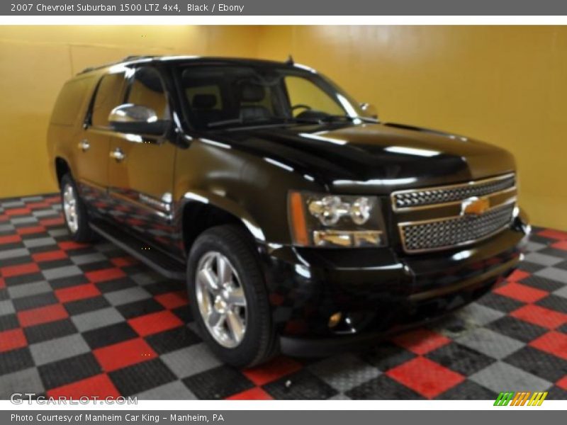 Black / Ebony 2007 Chevrolet Suburban 1500 LTZ 4x4