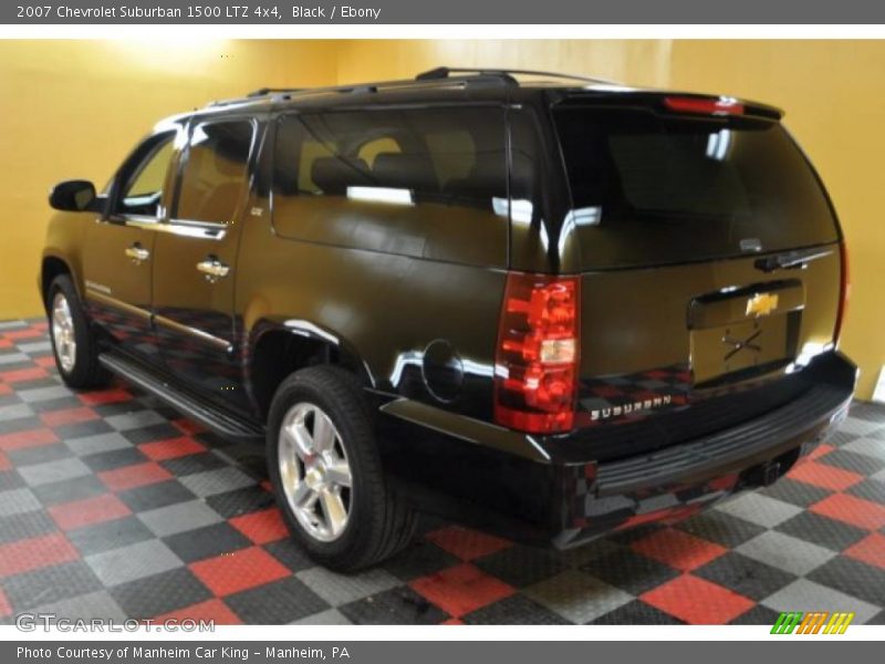 Black / Ebony 2007 Chevrolet Suburban 1500 LTZ 4x4