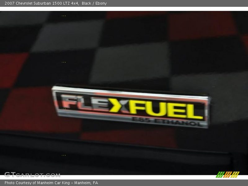 Black / Ebony 2007 Chevrolet Suburban 1500 LTZ 4x4