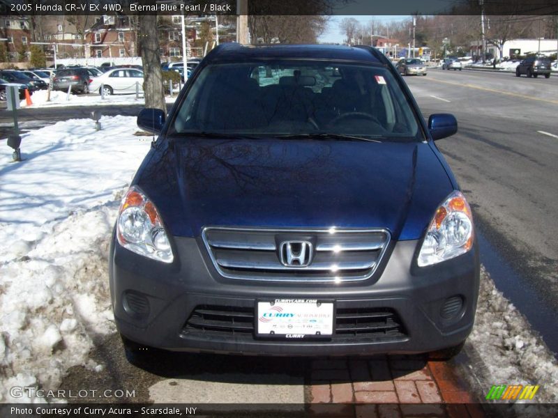 Eternal Blue Pearl / Black 2005 Honda CR-V EX 4WD