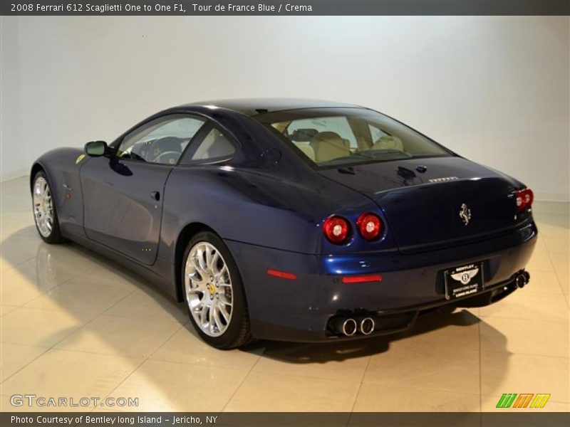  2008 612 Scaglietti One to One F1 Tour de France Blue