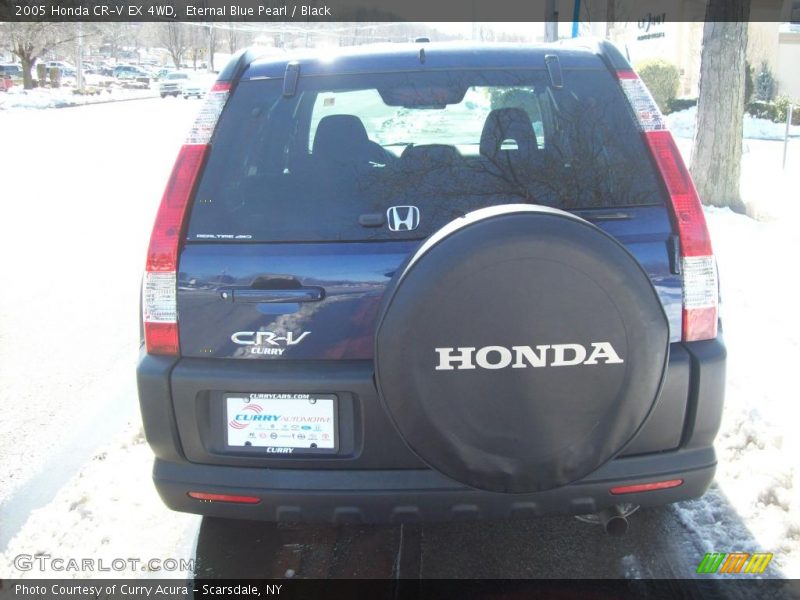 Eternal Blue Pearl / Black 2005 Honda CR-V EX 4WD