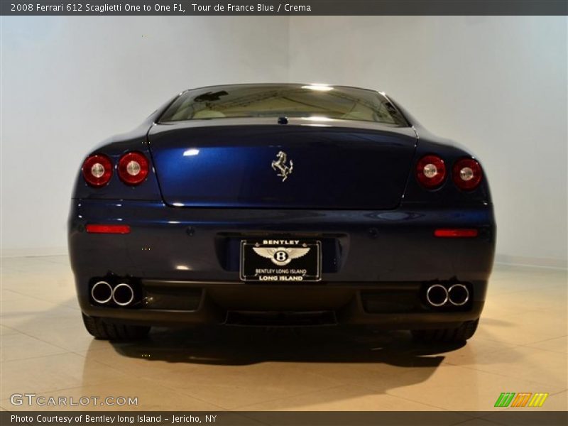  2008 612 Scaglietti One to One F1 Tour de France Blue